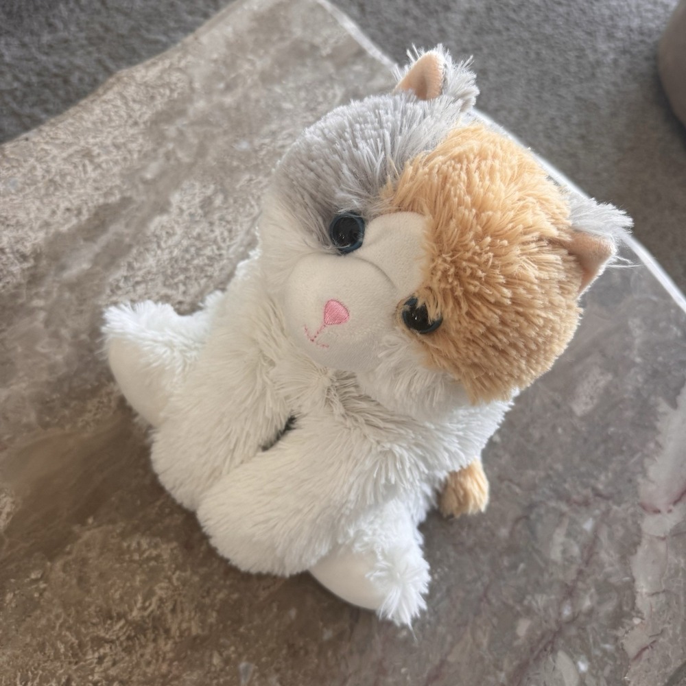 Warmies Microwavable Freezable French Lavender Scented Calico Cat Stuffed Animal